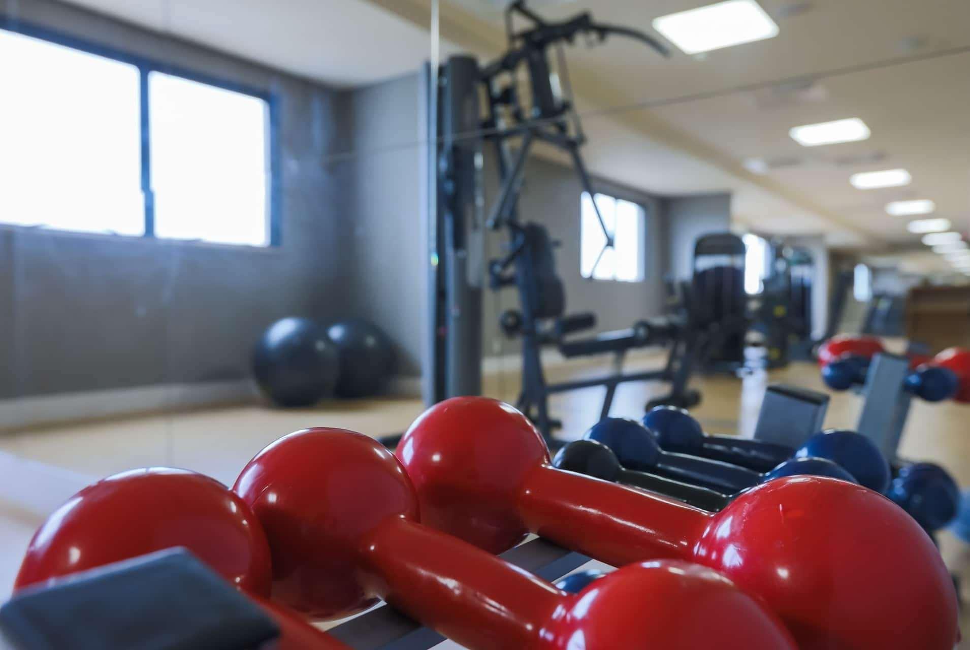 Tryp By Wyndham Ribeirao Preto Hotel Eksteriør billede The gym at the hotel